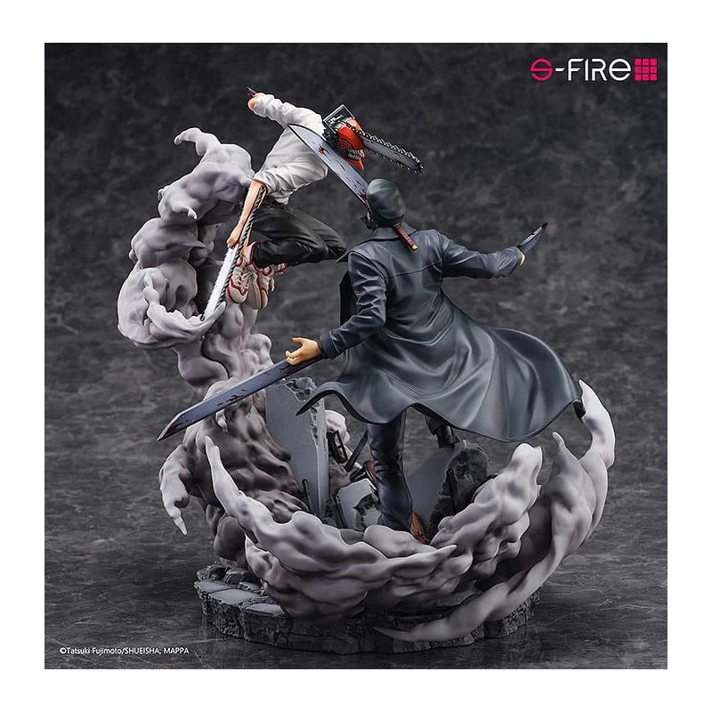 [Pre-order] Chainsaw Man - Chainsaw Man vs. Samurai Sword Non Scale Figure SEGA - Image 6