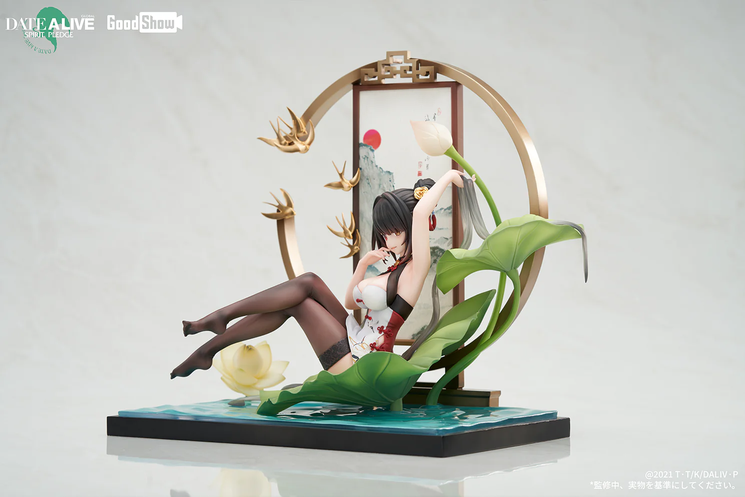 [Pre-order] DATE A LIVE - Tokisaki Kurumi (Sumi Black Chinese Dress Ver.) 1/7 Scale Figure GoodShow - Image 10