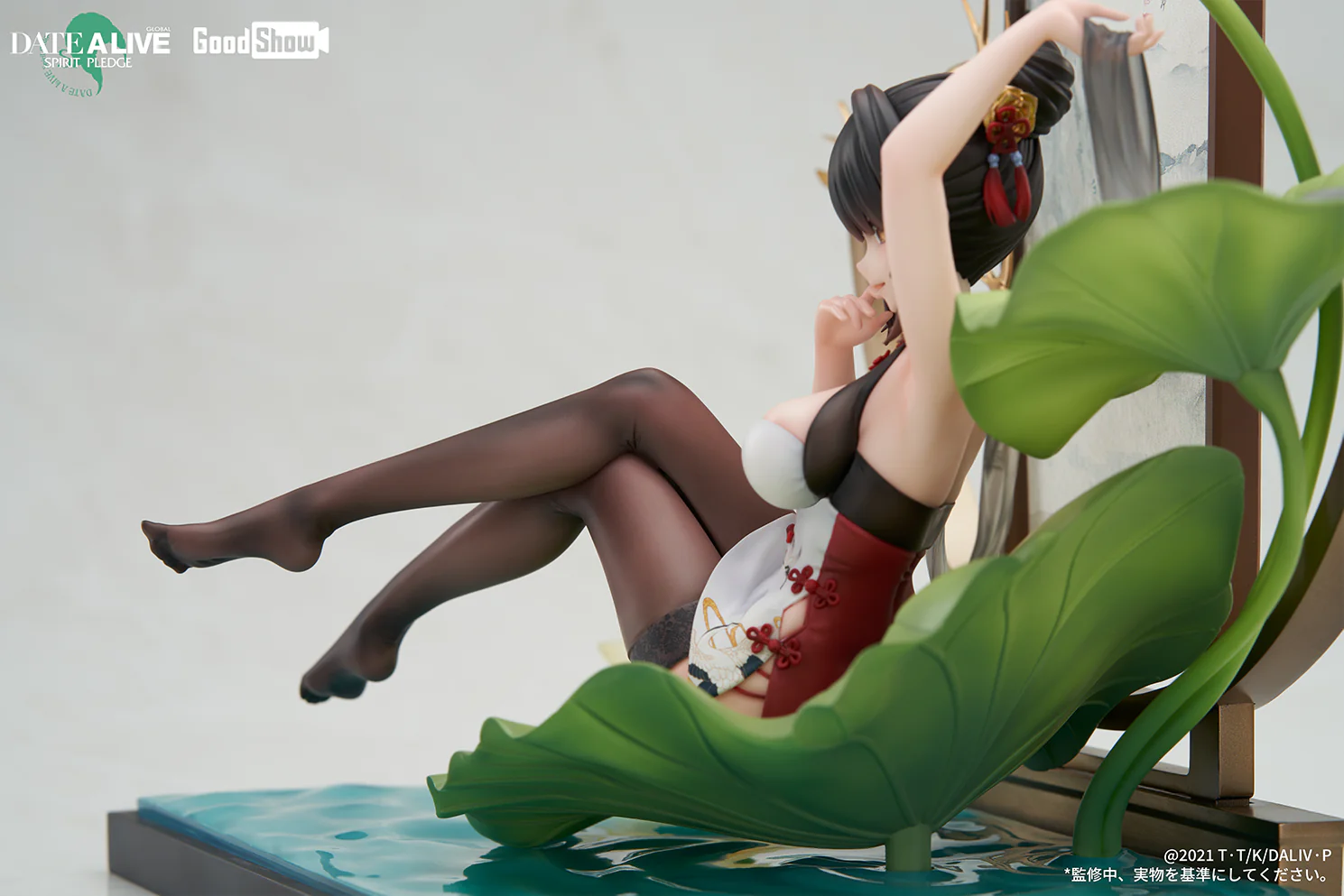 [Pre-order] DATE A LIVE - Tokisaki Kurumi (Sumi Black Chinese Dress Ver.) 1/7 Scale Figure GoodShow - Image 12