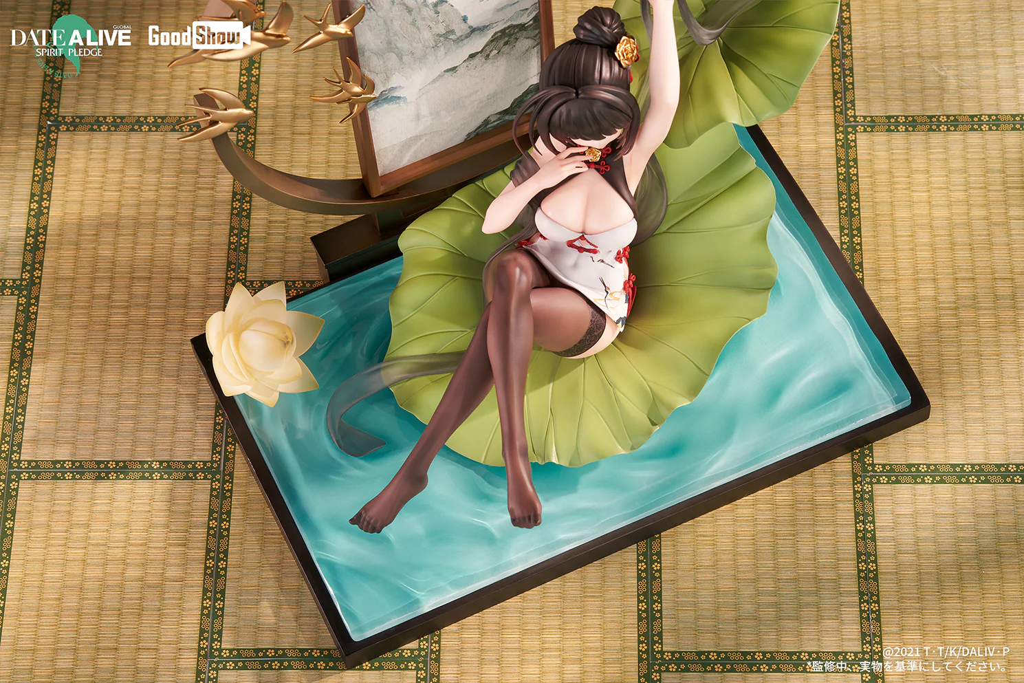 [Pre-order] DATE A LIVE - Tokisaki Kurumi (Sumi Black Chinese Dress Ver.) 1/7 Scale Figure GoodShow - Image 7