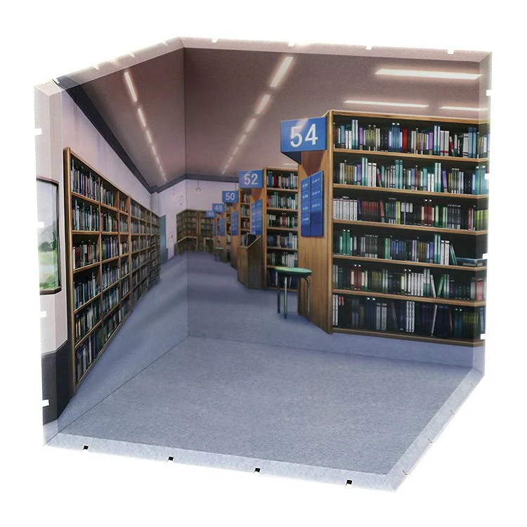 [Pre-order] Dioramansion 200 - Library Background Panel PLM - Image 4