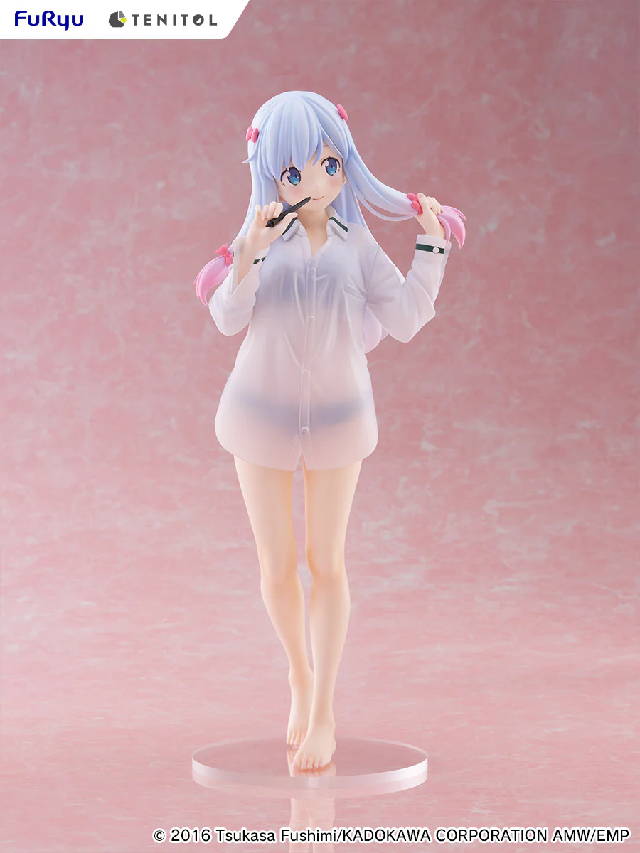 [Pre-order] Eromanga Sensei - Sagiri Izumi (Shirt Ver.) TENITOL TALL Non Scale Figure FuRyu Corporation - Image 3