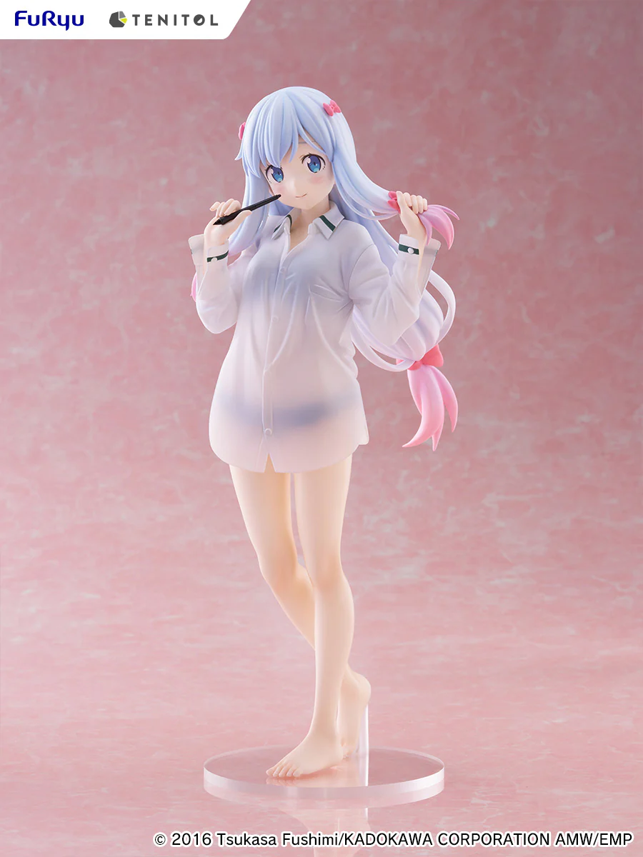 [Pre-order] Eromanga Sensei - Sagiri Izumi (Shirt Ver.) TENITOL TALL Non Scale Figure FuRyu Corporation - Image 4