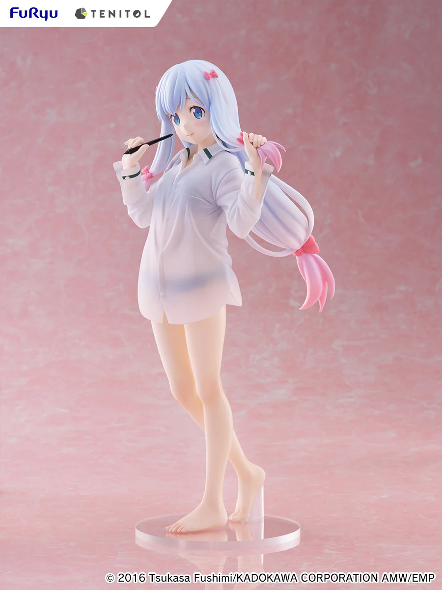 [Pre-order] Eromanga Sensei - Sagiri Izumi (Shirt Ver.) TENITOL TALL Non Scale Figure FuRyu Corporation - Image 5