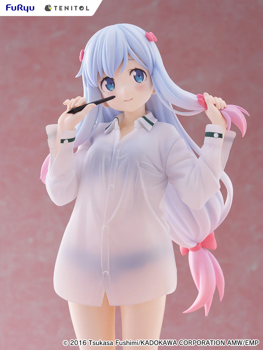 [Pre-order] Eromanga Sensei - Sagiri Izumi (Shirt Ver.) TENITOL TALL Non Scale Figure FuRyu Corporation - Image 7