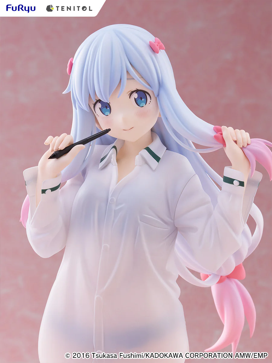 [Pre-order] Eromanga Sensei - Sagiri Izumi (Shirt Ver.) TENITOL TALL Non Scale Figure FuRyu Corporation - Image 8
