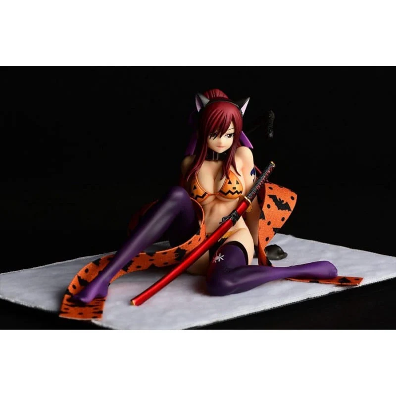 [Pre-order] Fairy Tail - Erza Scarlet (Halloween Cat Gravure Ver.) 1/6 Scale Figure Orca Toys - Image 2