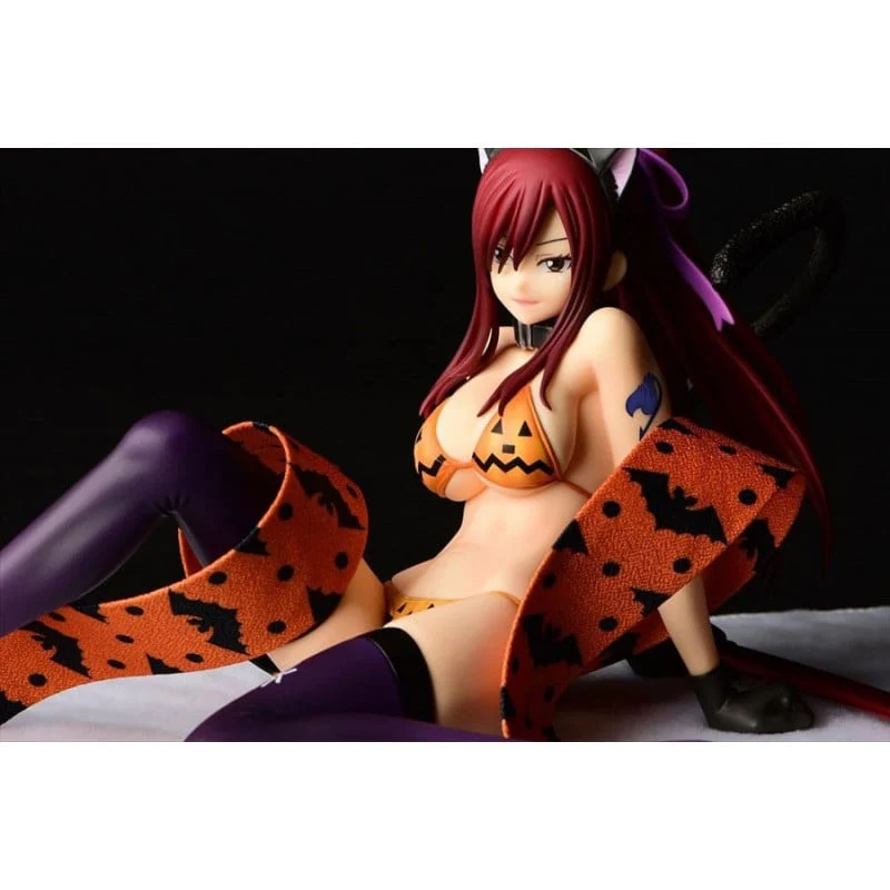 [Pre-order] Fairy Tail - Erza Scarlet (Halloween Cat Gravure Ver.) 1/6 Scale Figure Orca Toys - Image 7