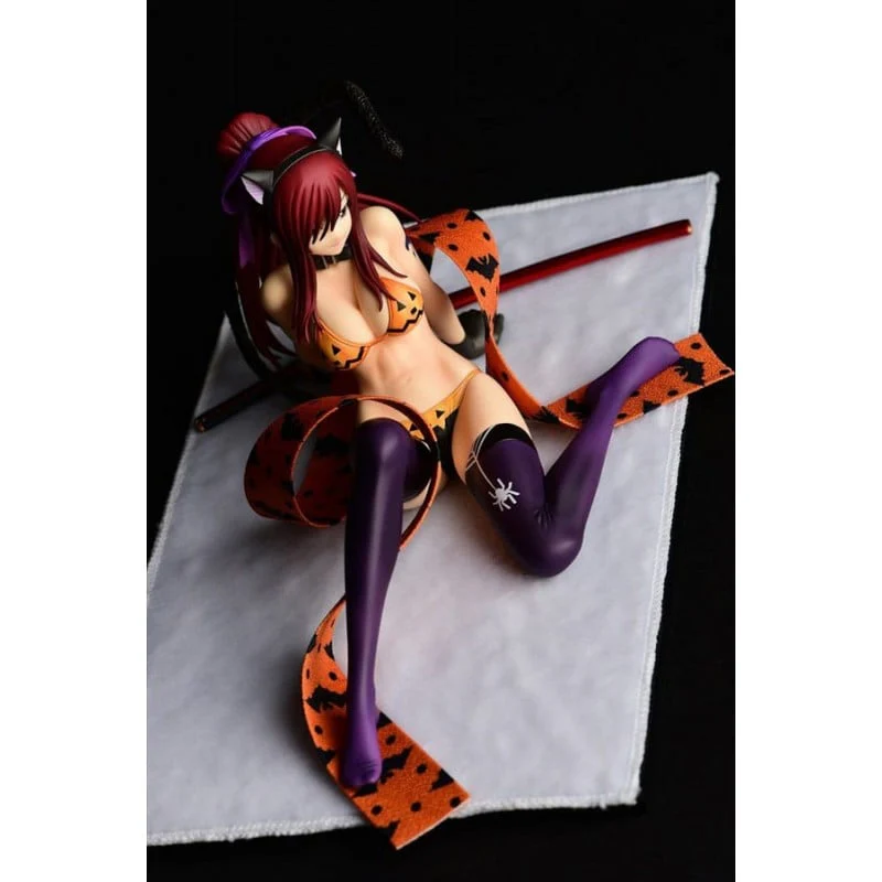 [Pre-order] Fairy Tail - Erza Scarlet (Halloween Cat Gravure Ver.) 1/6 Scale Figure Orca Toys - Image 9