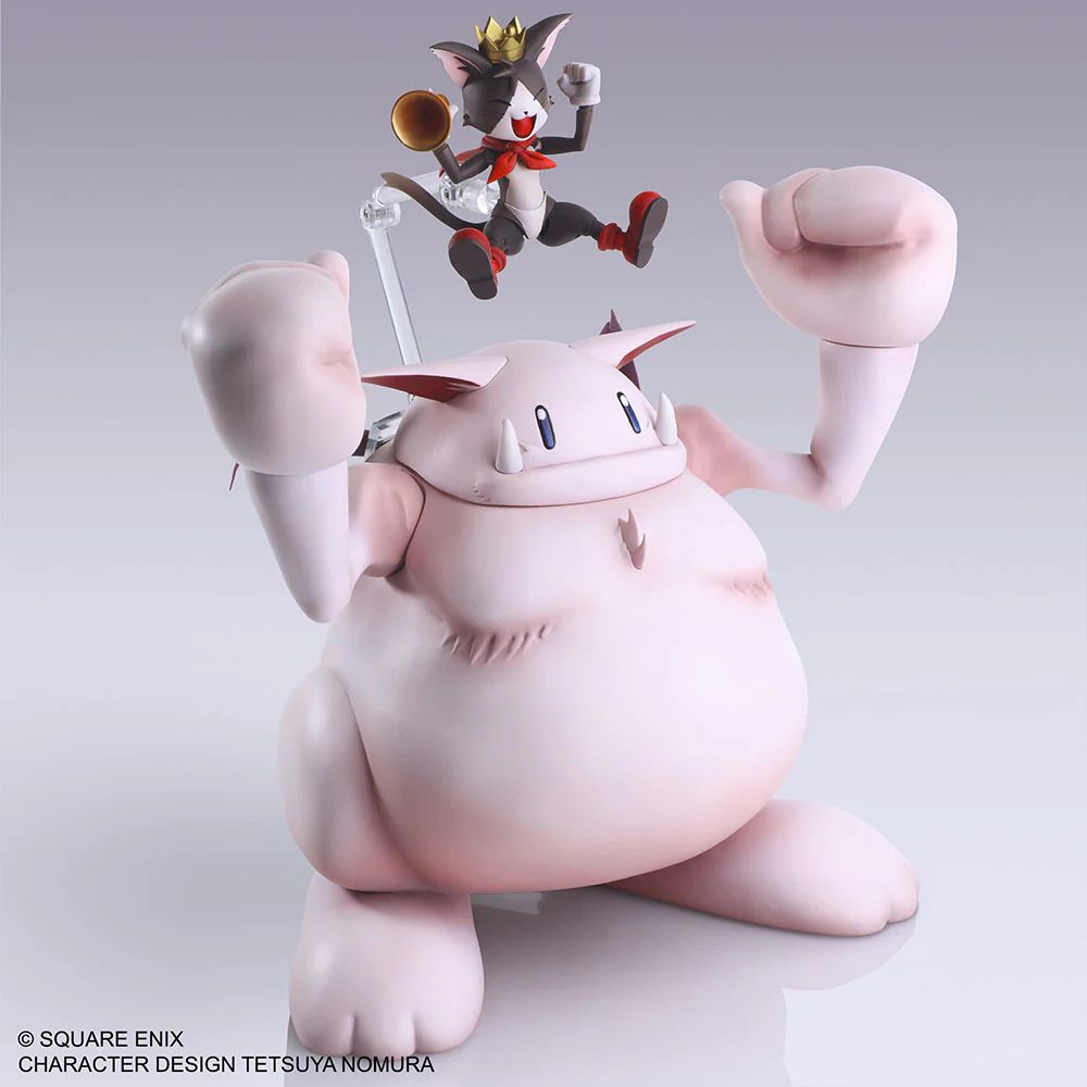 [Pre-order] Final Fantasy VII - Cait Sith & Fat Moogle Action Figure Square Enix - Image 2
