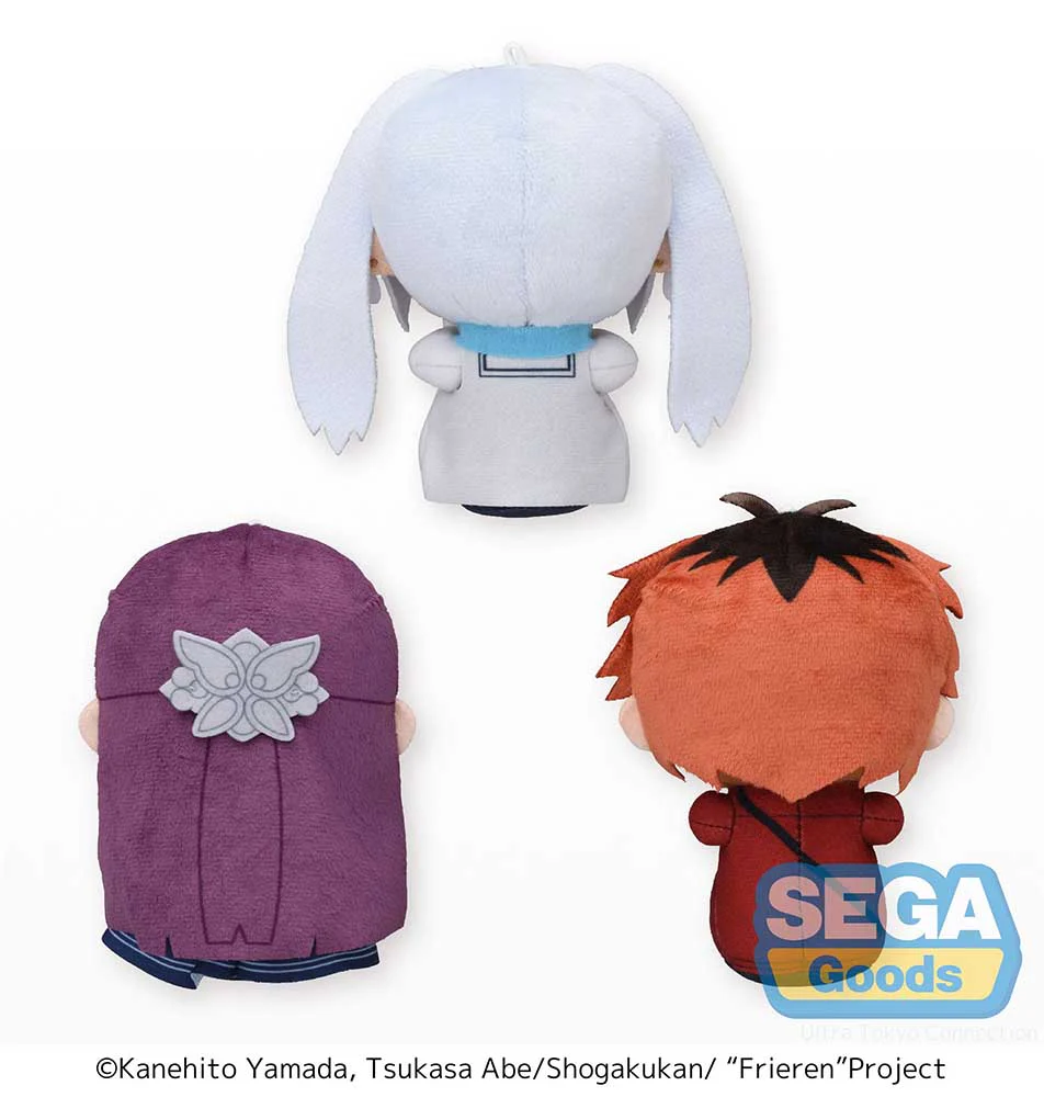 [Pre-order] Frieren: Beyond Journey's End -  Frieren & Fern & Stark (Winter Clothes Ver.) Plushie SEGA - Image 3