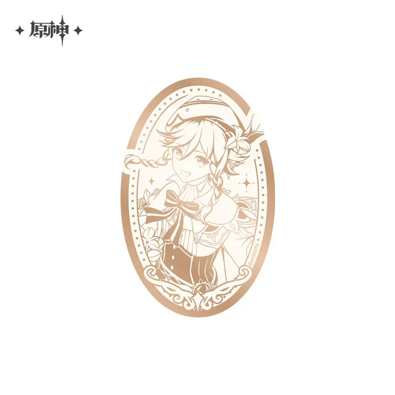 [Pre-order] Genshin Impact - 5th Anniversary Celebration Series Mirror Badge miHoYo - Image 2