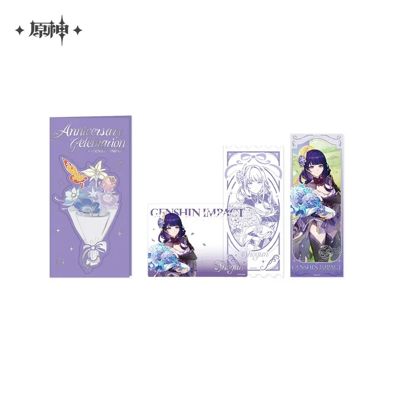 Genshin Impact - 5th Anniversary Commemorative Ticket Set miHoYo - Image 4