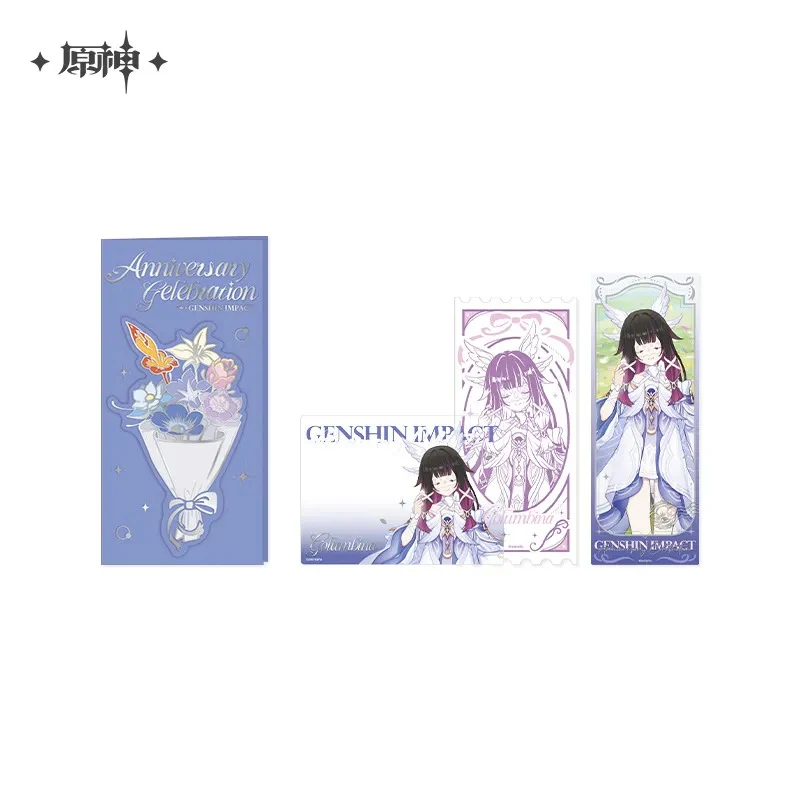Genshin Impact - 5th Anniversary Commemorative Ticket Set miHoYo - Image 8