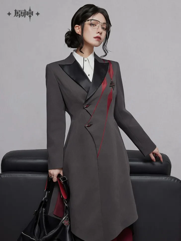 [Pre-order] Genshin Impact - Arlecchino Impression Long Coat miHoYo - Image 2