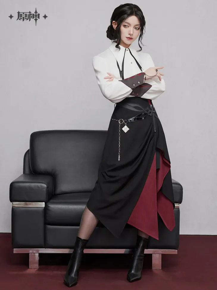 [Pre-order] Genshin Impact - Arlecchino Impression Midi Skirt miHoYo - Image 3
