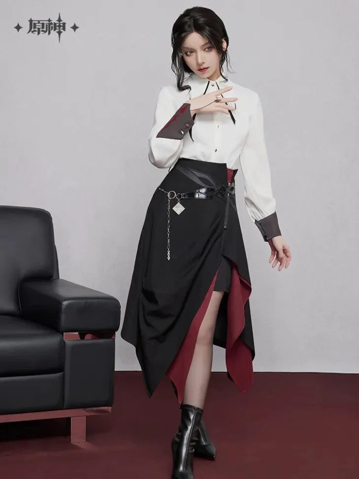 [Pre-order] Genshin Impact - Arlecchino Impression Midi Skirt miHoYo - Image 4