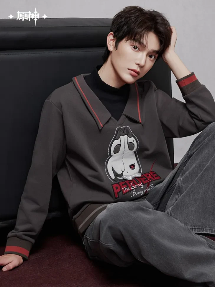 [Pre-order] Genshin Impact - Arlecchino Impression Sweatshirt miHoYo - Image 4