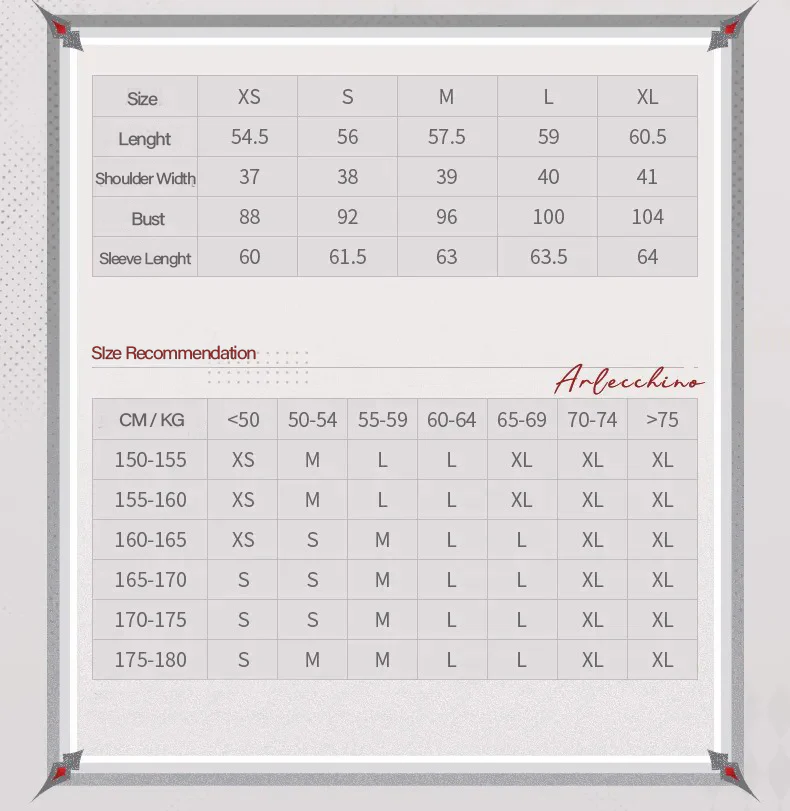 [Pre-order] Genshin Impact - Arlecchino Impression Waisted Blouse miHoYo - Image 7