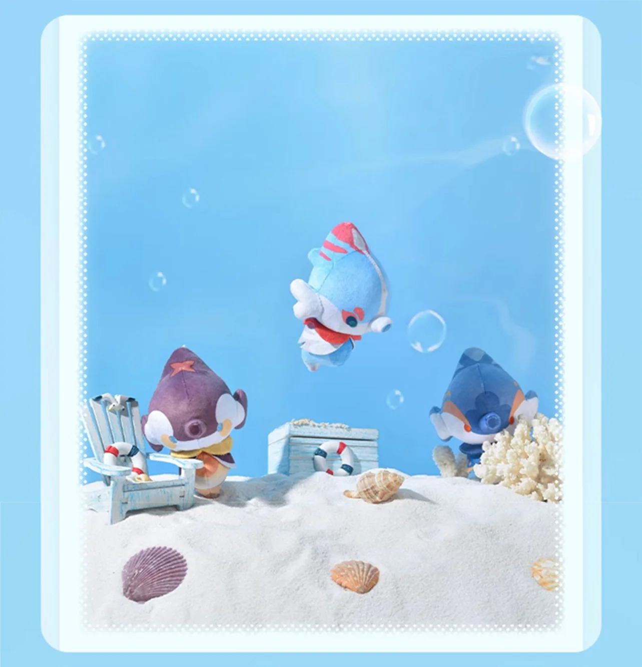 Genshin Impact - Fontemer Series Bubbly Seahorse Keychains miHoYo - Image 9