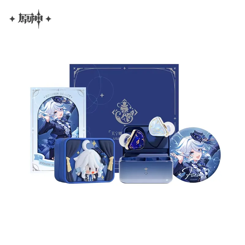 [Pre-order] Genshin Impact - Furina (Endless Solo of Solitude Ver.) Bluetooth Earphones Gift Box miHoYo - Image 6