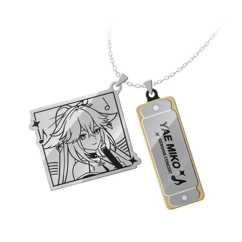 Genshin Impact - Genshin Concert 2022 Commemorative Mini Harmonica Necklace miHoYo - Image 3