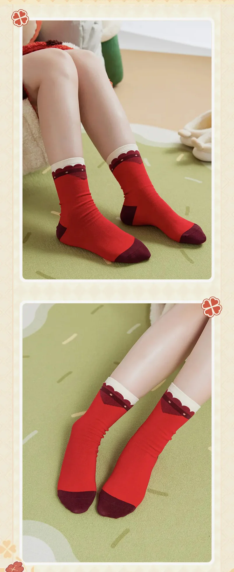 Genshin Impact - Klee Theme Impression Series Socks (Three Pairs) miHoYo - Image 9