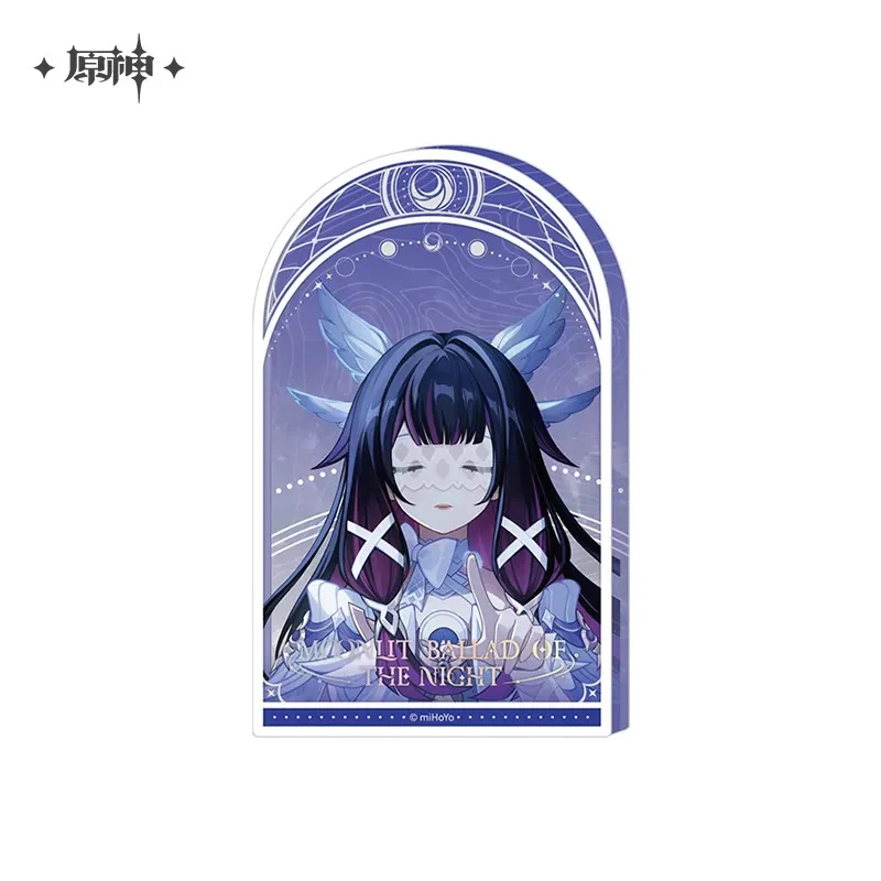 [Pre-order] Genshin Impact - Moonlit Ballad of The Night Series Thick Acrylic Block miHoYo - Image 2