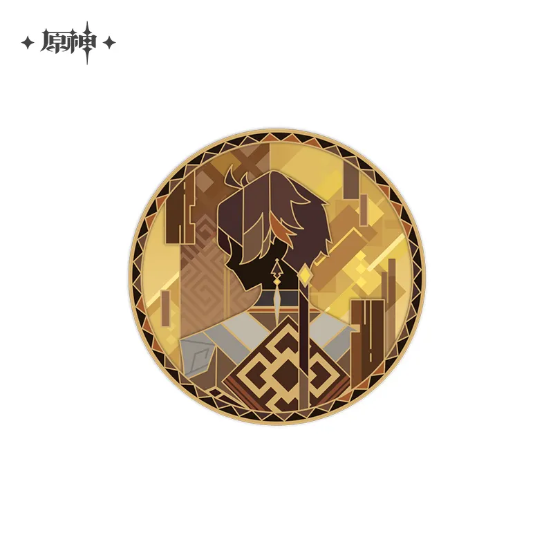 Genshin Impact - Rainbow Invitation Series Metal Badge miHoYo - Image 2