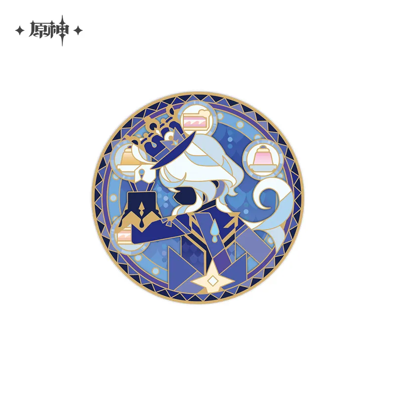 Genshin Impact - Rainbow Invitation Series Metal Badge miHoYo - Image 5