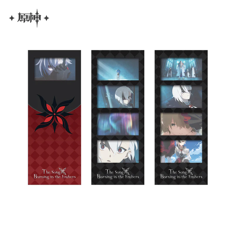 Genshin Impact - Song of Ashes Series Character Badge / Film Bookmark miHoYo - Image 7