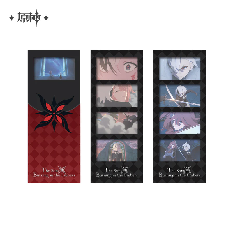 Genshin Impact - Song of Ashes Series Character Badge / Film Bookmark miHoYo - Image 8