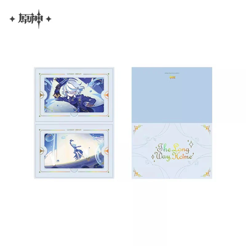 [Pre-order] Genshin Impact - The Long Way Home Series Badge & Collectible Card Set miHoYo - Image 11