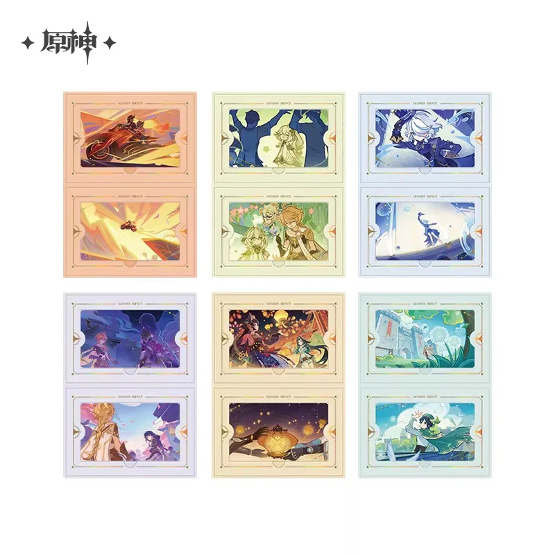 [Pre-order] Genshin Impact - The Long Way Home Series Badge & Collectible Card Set miHoYo - Image 2