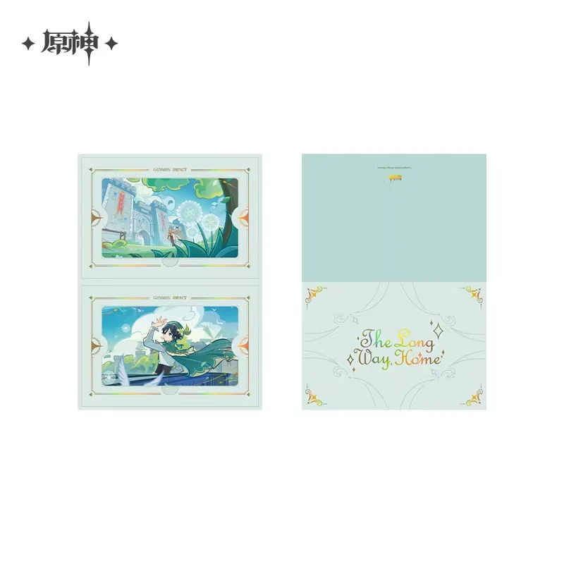 [Pre-order] Genshin Impact - The Long Way Home Series Badge & Collectible Card Set miHoYo - Image 7