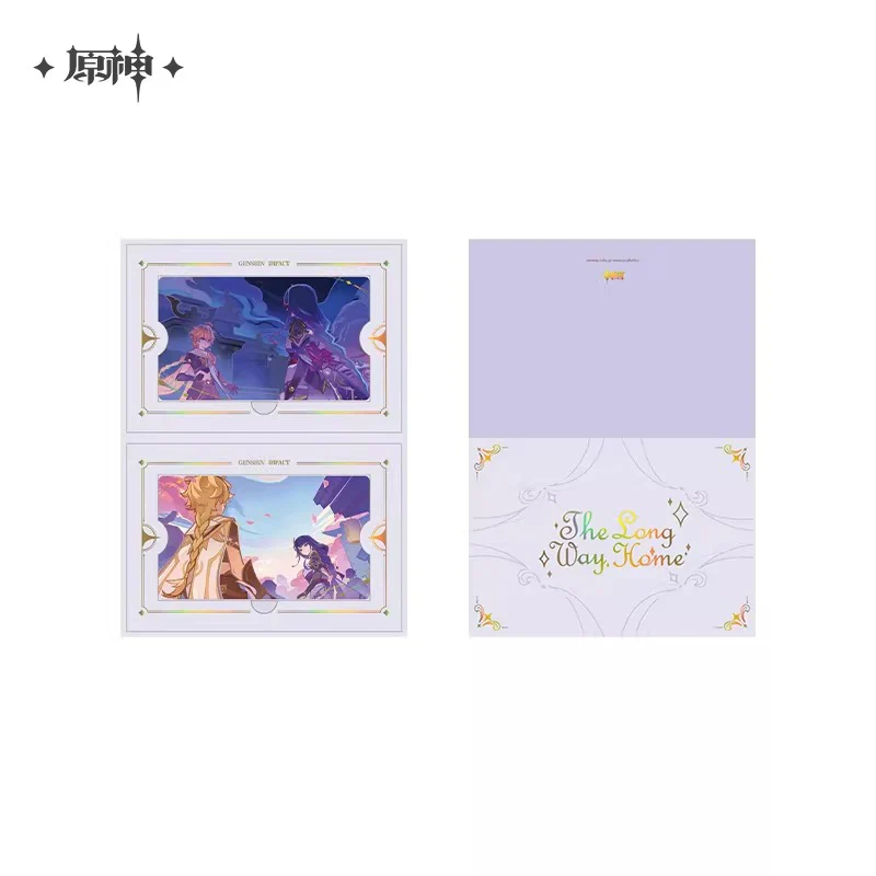 [Pre-order] Genshin Impact - The Long Way Home Series Badge & Collectible Card Set miHoYo - Image 9