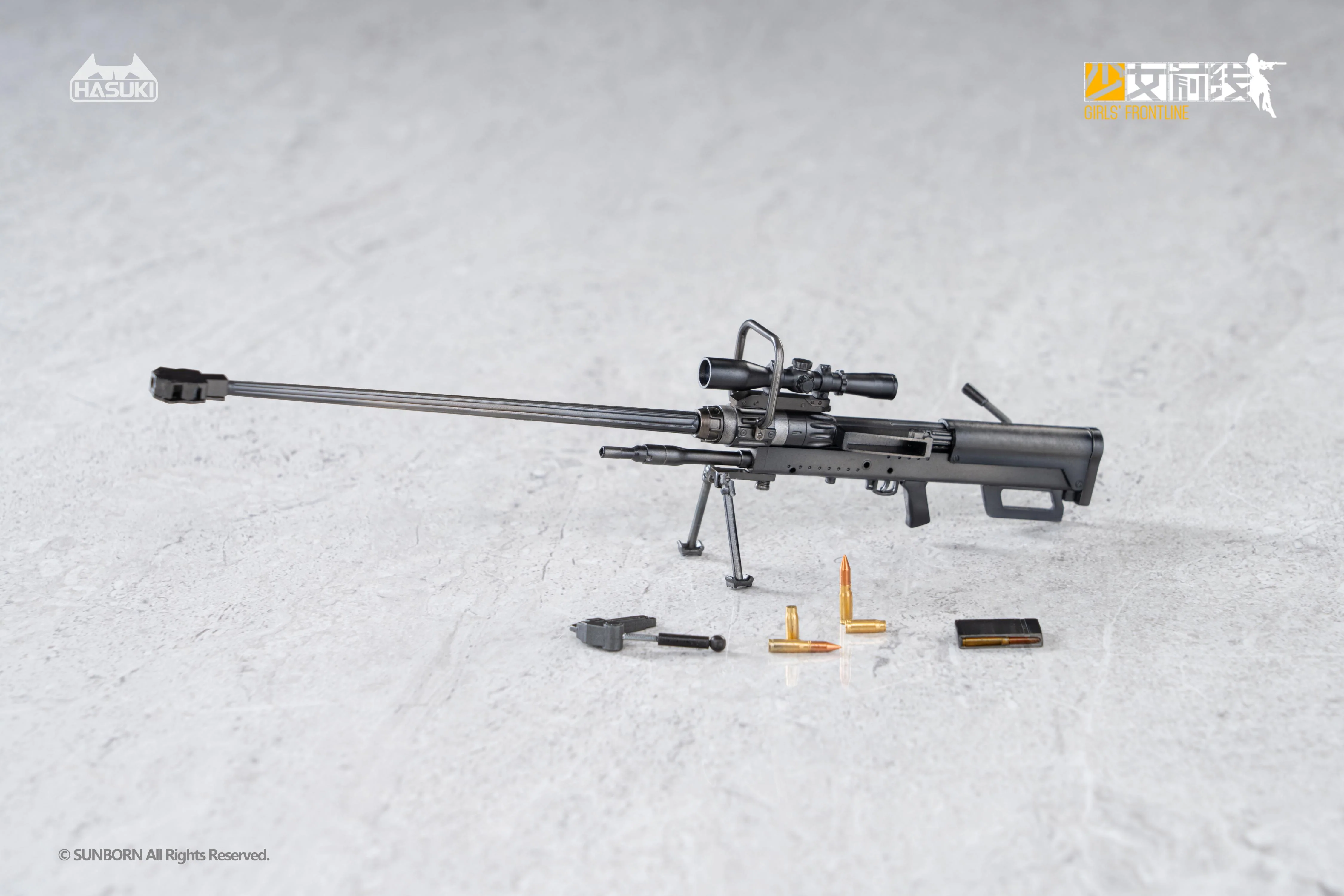 [Pre-order] Girls' Frontline - NTW-20 Pocket Art Series 1/12 Scale Action Figure HASUKI - Image 15