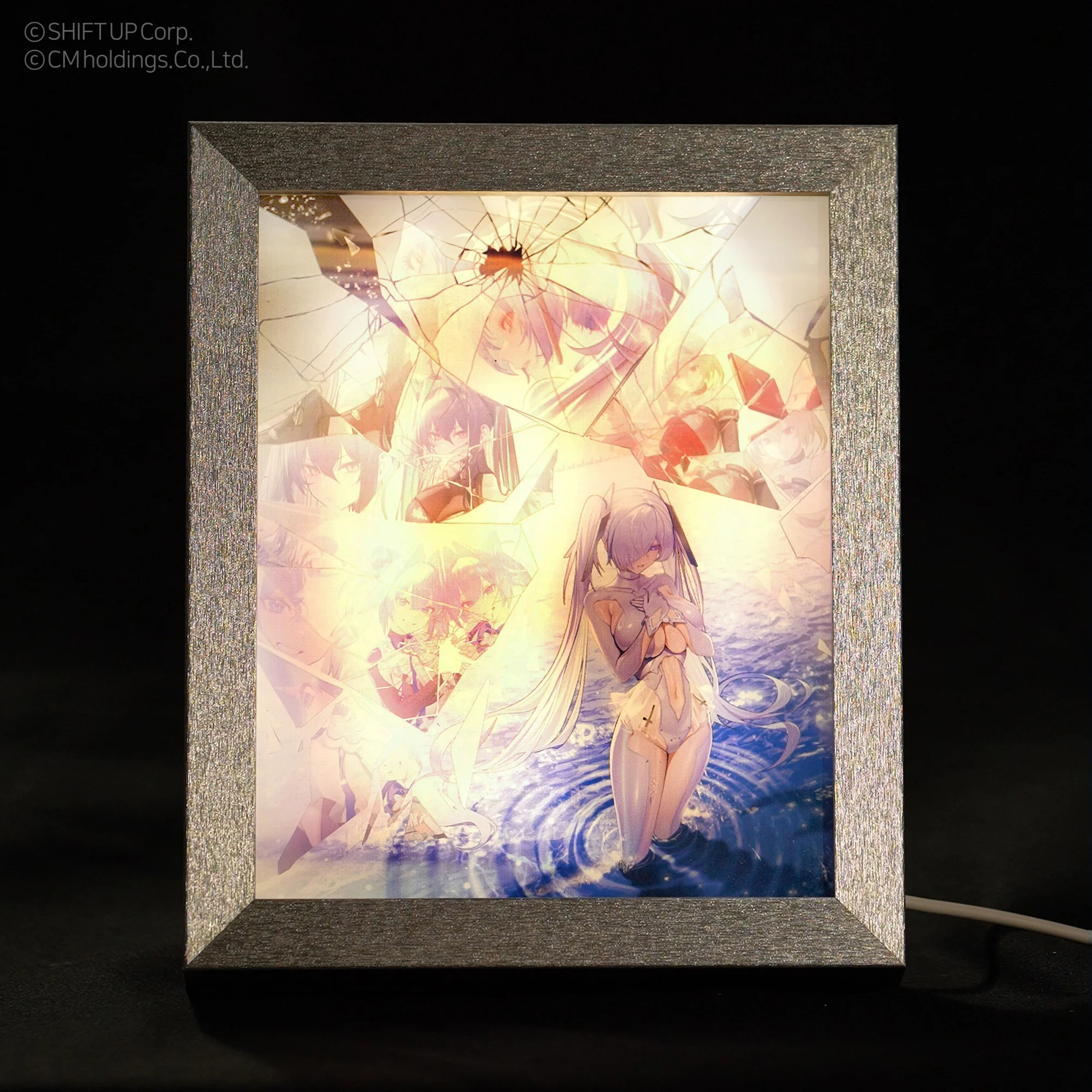 [Pre-order] Goddess of Victory: Nikke - Cinderella LED Light Up Acrylic Art GNF TOYZ - Image 2