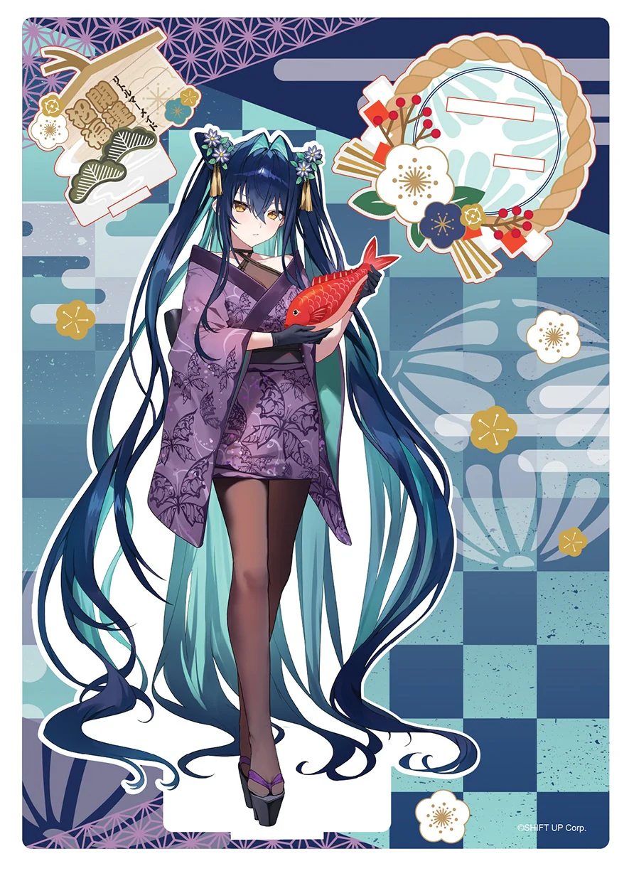 [Pre-order] GODDESS OF VICTORY: NIKKE - Lunar New Year 2026 Series Acrylic Stand TWO QUAN - Image 8