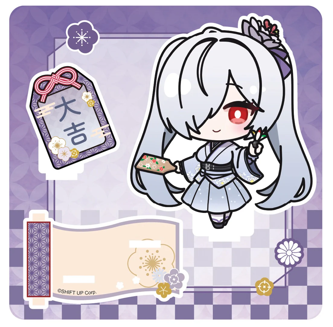 [Pre-order] GODDESS OF VICTORY: NIKKE - Lunar New Year 2026 Series Chibi Acrylic Stand TWO QUAN - Image 2