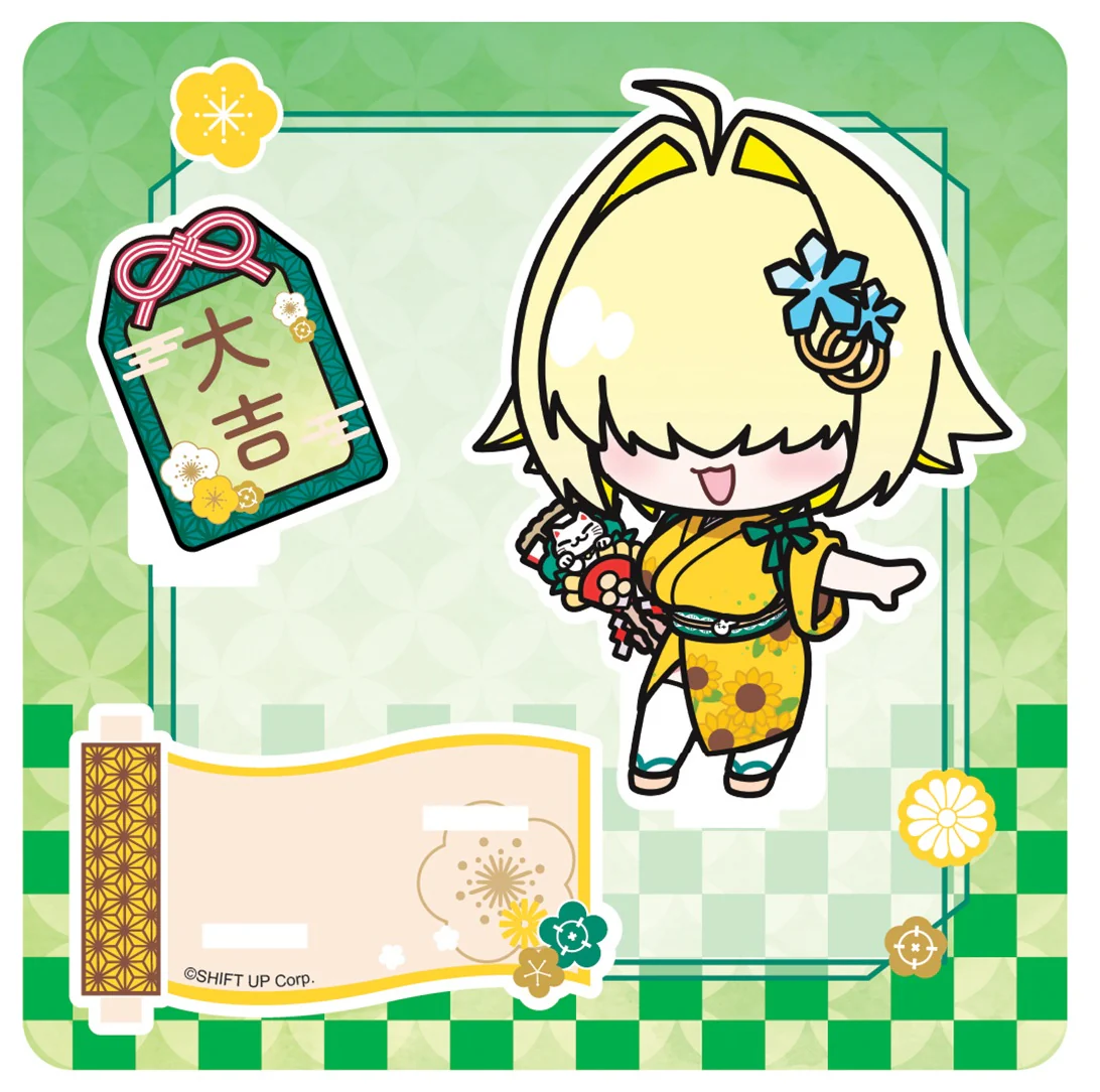 [Pre-order] GODDESS OF VICTORY: NIKKE - Lunar New Year 2026 Series Chibi Acrylic Stand TWO QUAN - Image 3