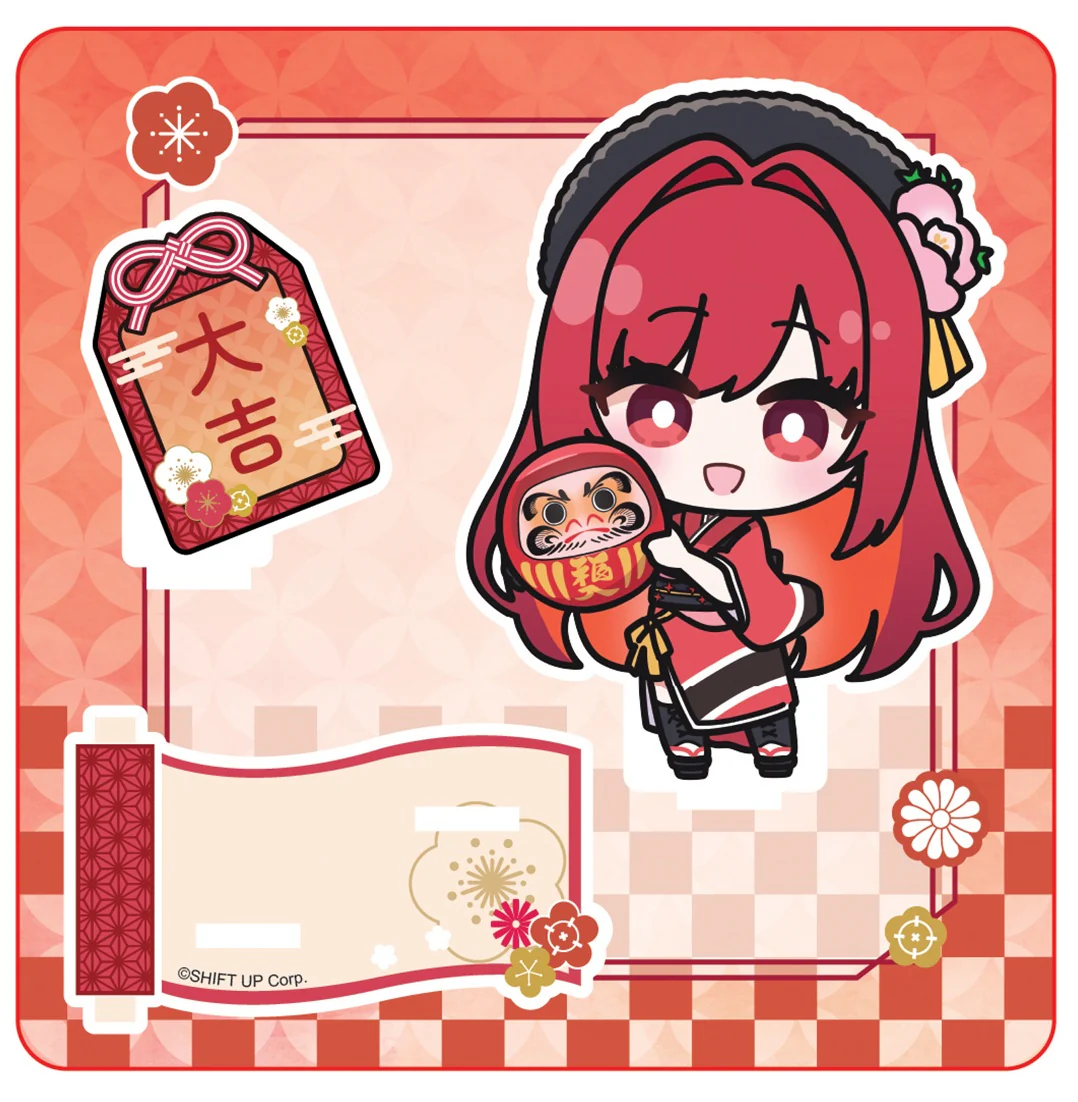 [Pre-order] GODDESS OF VICTORY: NIKKE - Lunar New Year 2026 Series Chibi Acrylic Stand TWO QUAN - Image 6