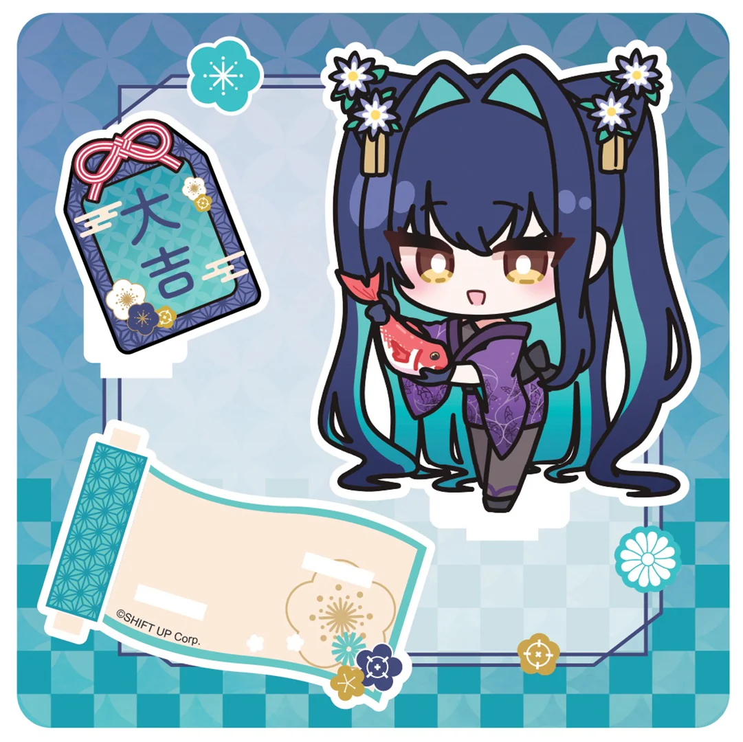 [Pre-order] GODDESS OF VICTORY: NIKKE - Lunar New Year 2026 Series Chibi Acrylic Stand TWO QUAN - Image 7