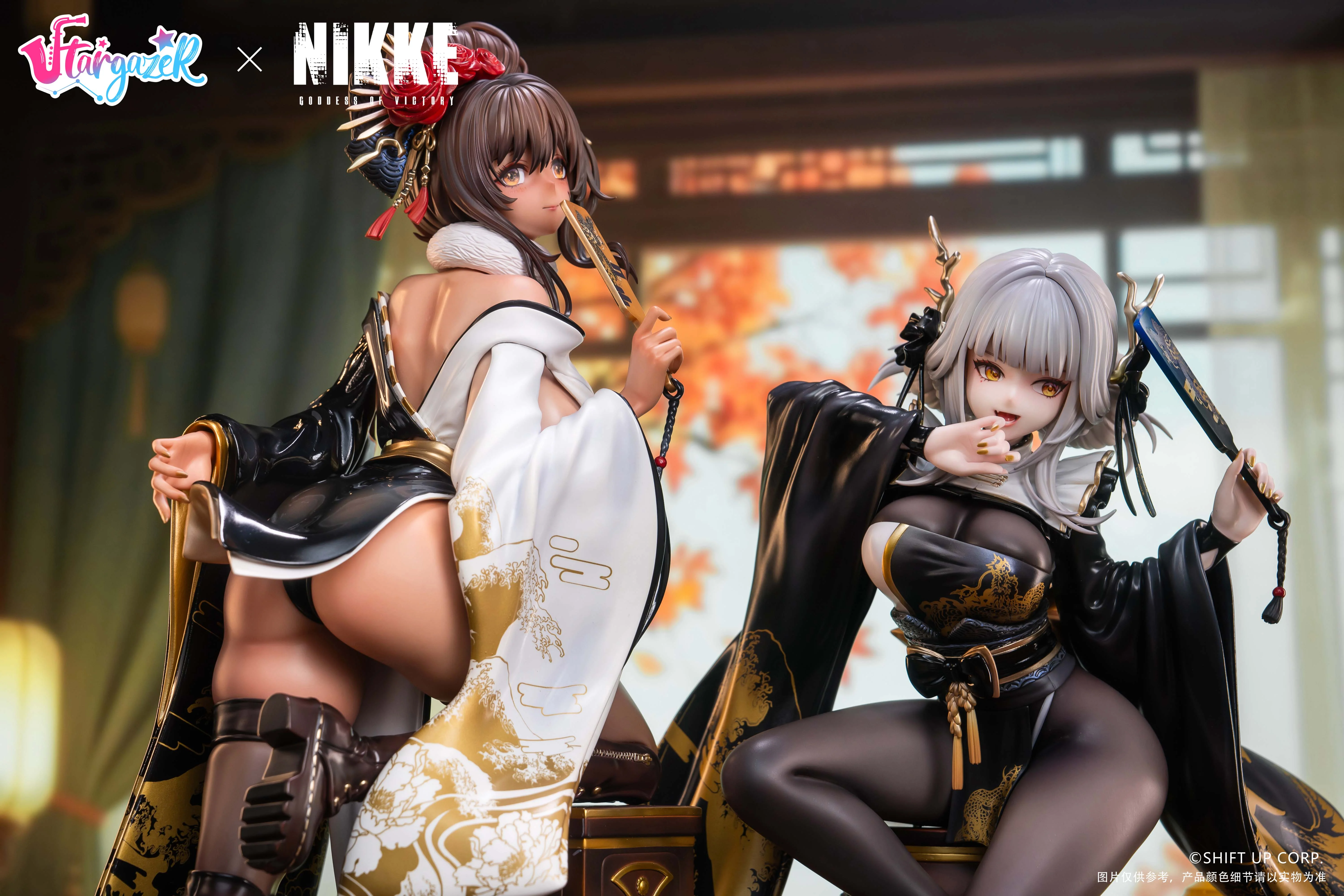 [Pre-order] Goddess of Victory: Nikke - Noir & Blanc (Black & White Rabbit) 1/4 Scale Figure Stargazer - Image 2