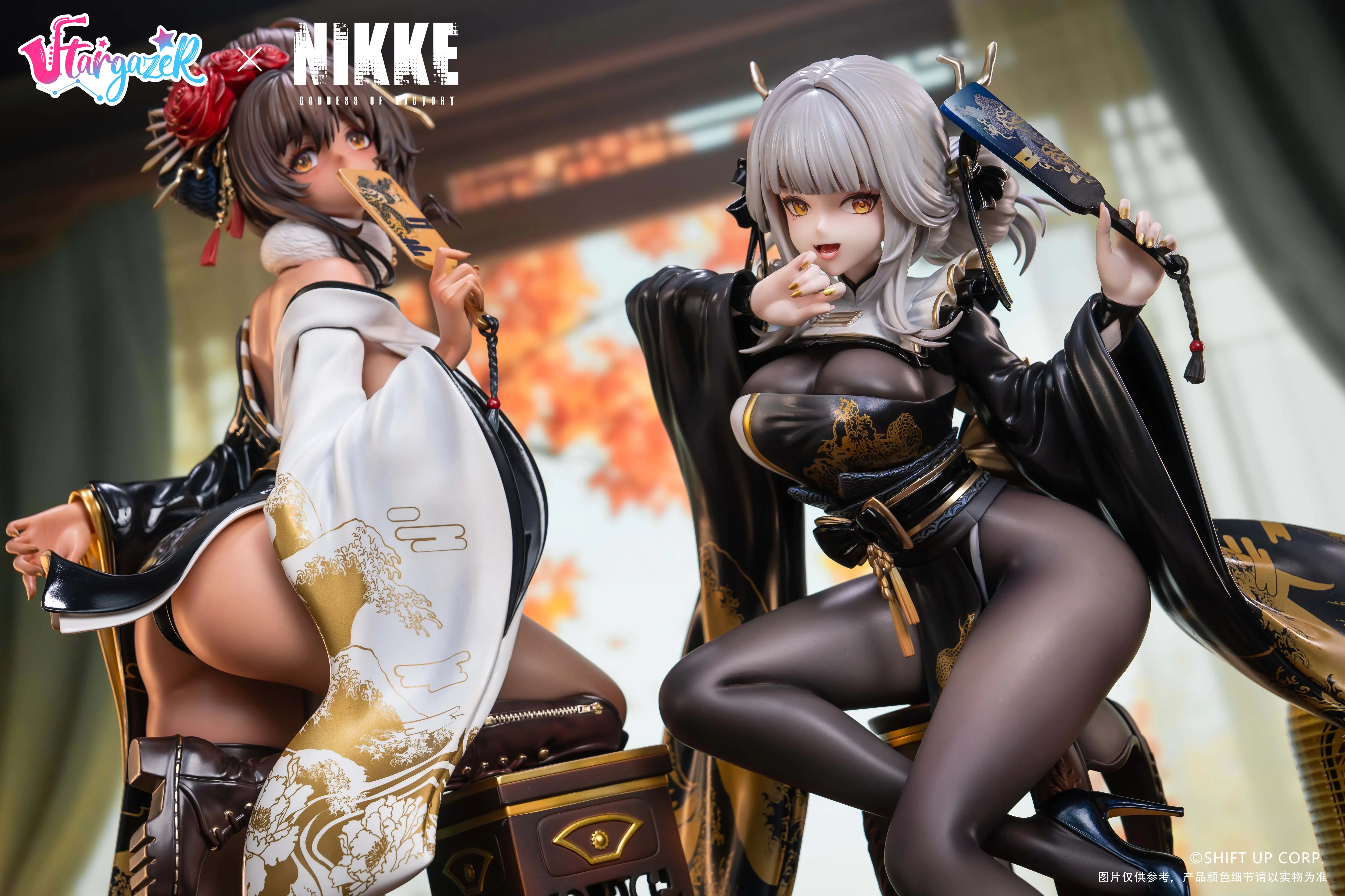 [Pre-order] Goddess of Victory: Nikke - Noir & Blanc (Black & White Rabbit) 1/4 Scale Figure Stargazer - Image 3