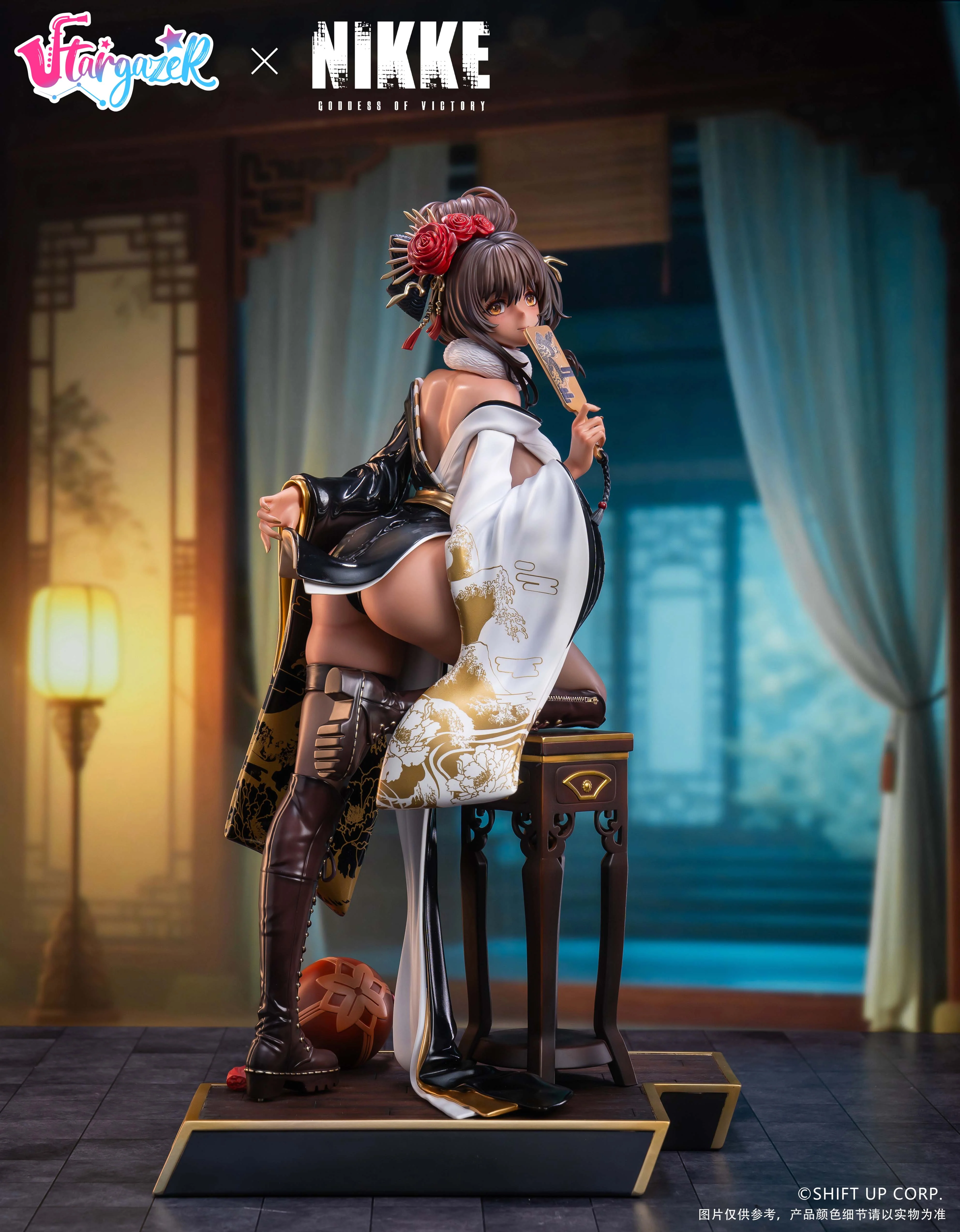 [Pre-order] Goddess of Victory: Nikke - Noir & Blanc (Black & White Rabbit) 1/4 Scale Figure Stargazer - Image 5