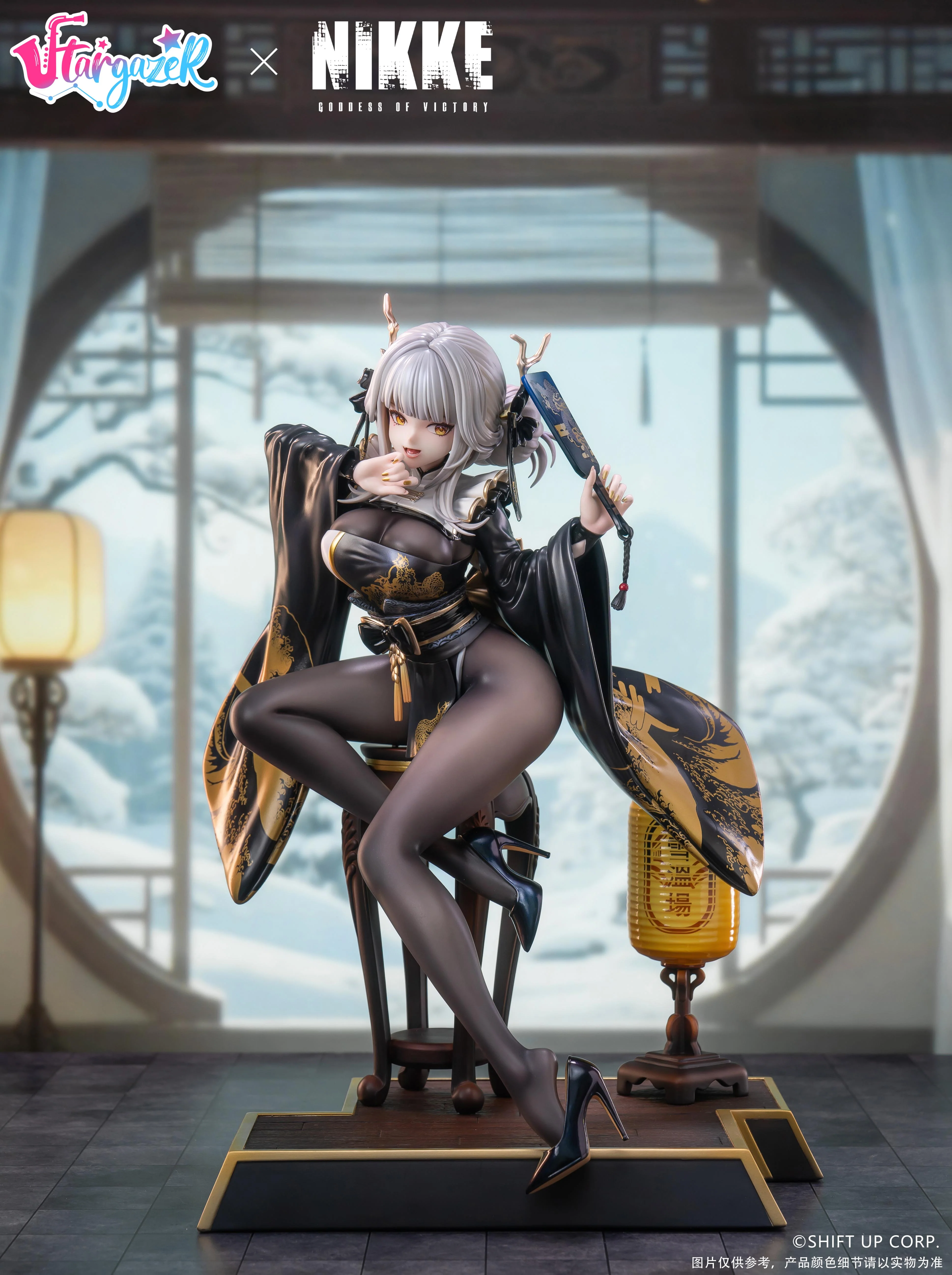 [Pre-order] Goddess of Victory: Nikke - Noir & Blanc (Black & White Rabbit) 1/4 Scale Figure Stargazer - Image 6