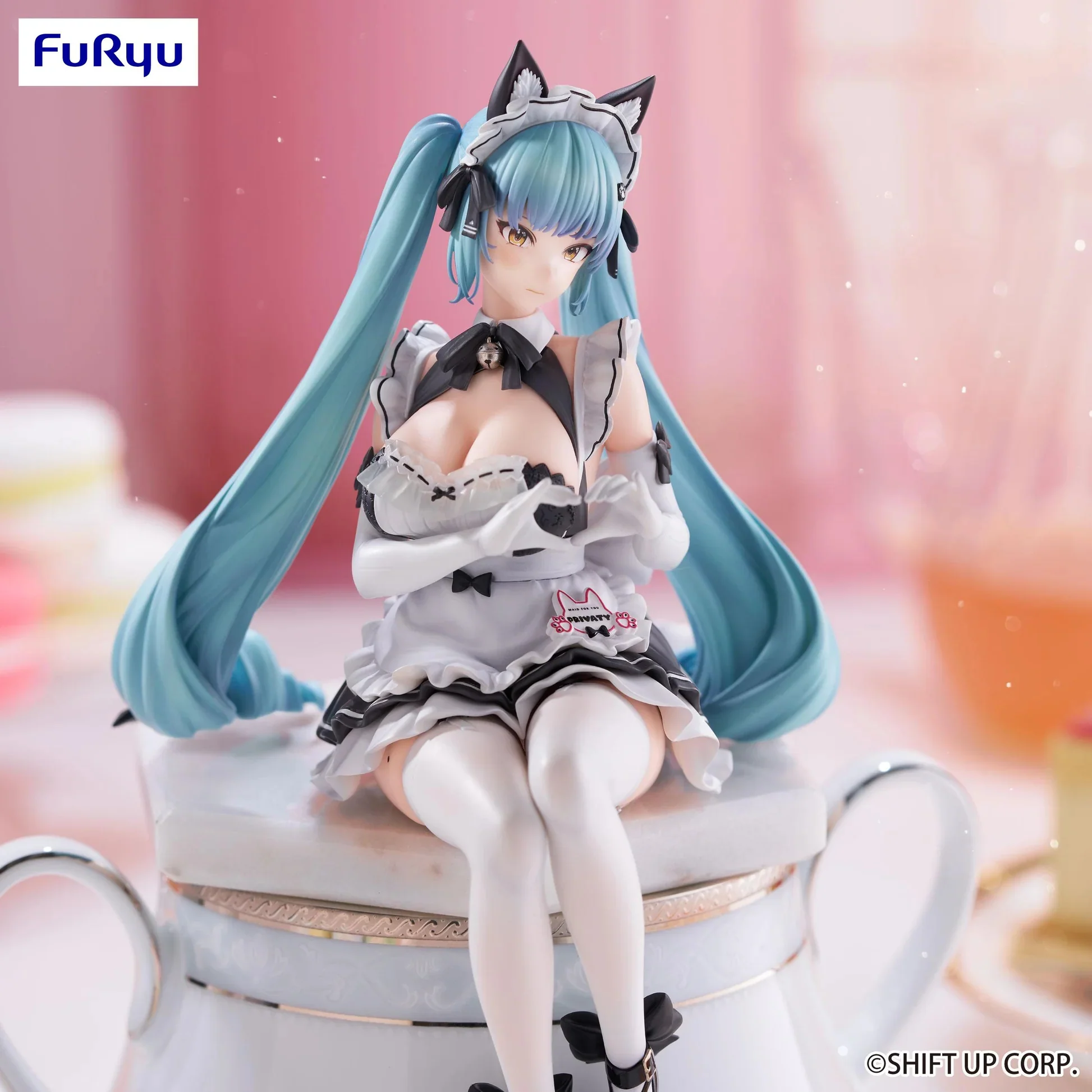 [Pre-order] Goddess of Victory: Nikke - Privaty (Unkind Maid Ver.) Noodle Stopper Figure FuRyu Corporation - Image 3