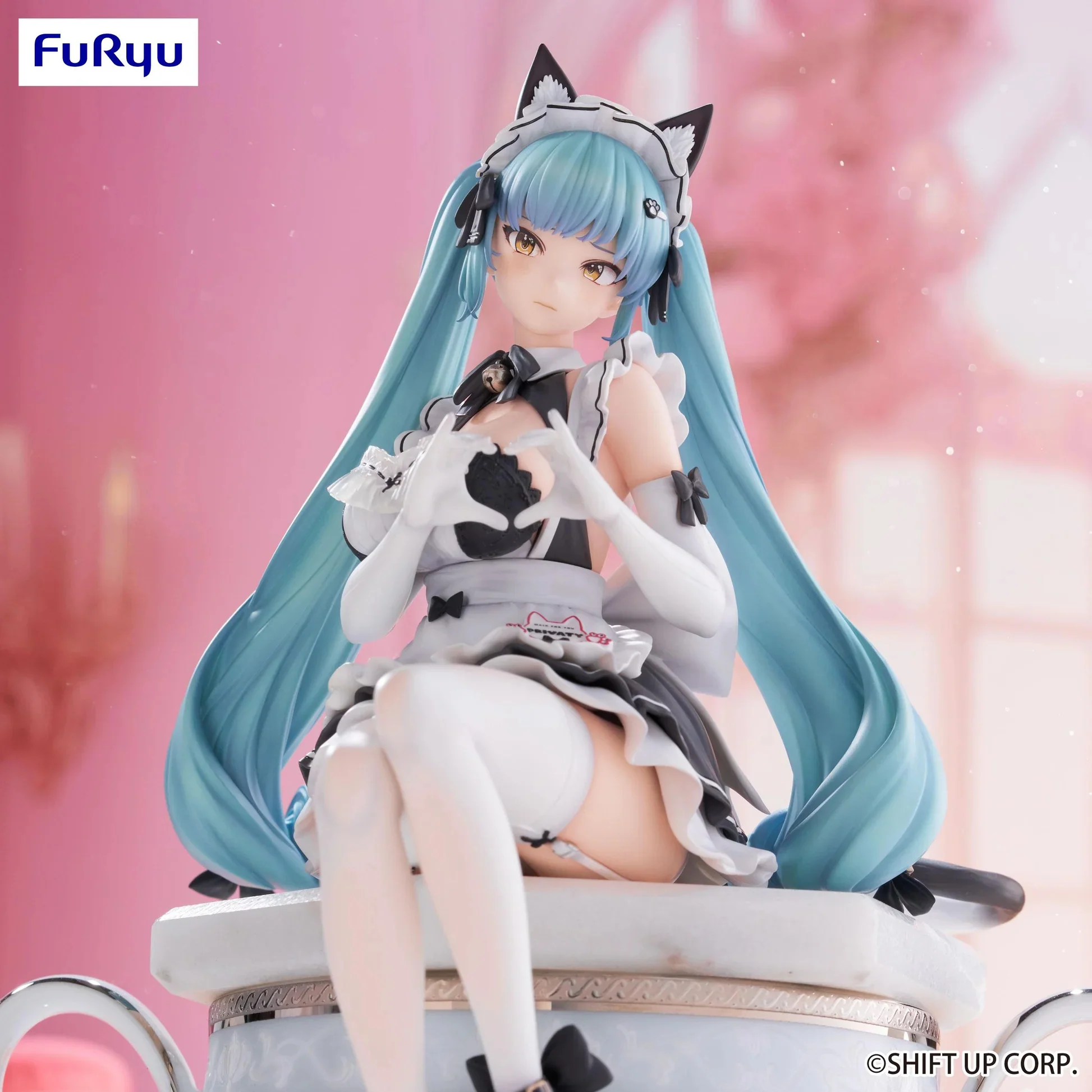 [Pre-order] Goddess of Victory: Nikke - Privaty (Unkind Maid Ver.) Noodle Stopper Figure FuRyu Corporation - Image 4