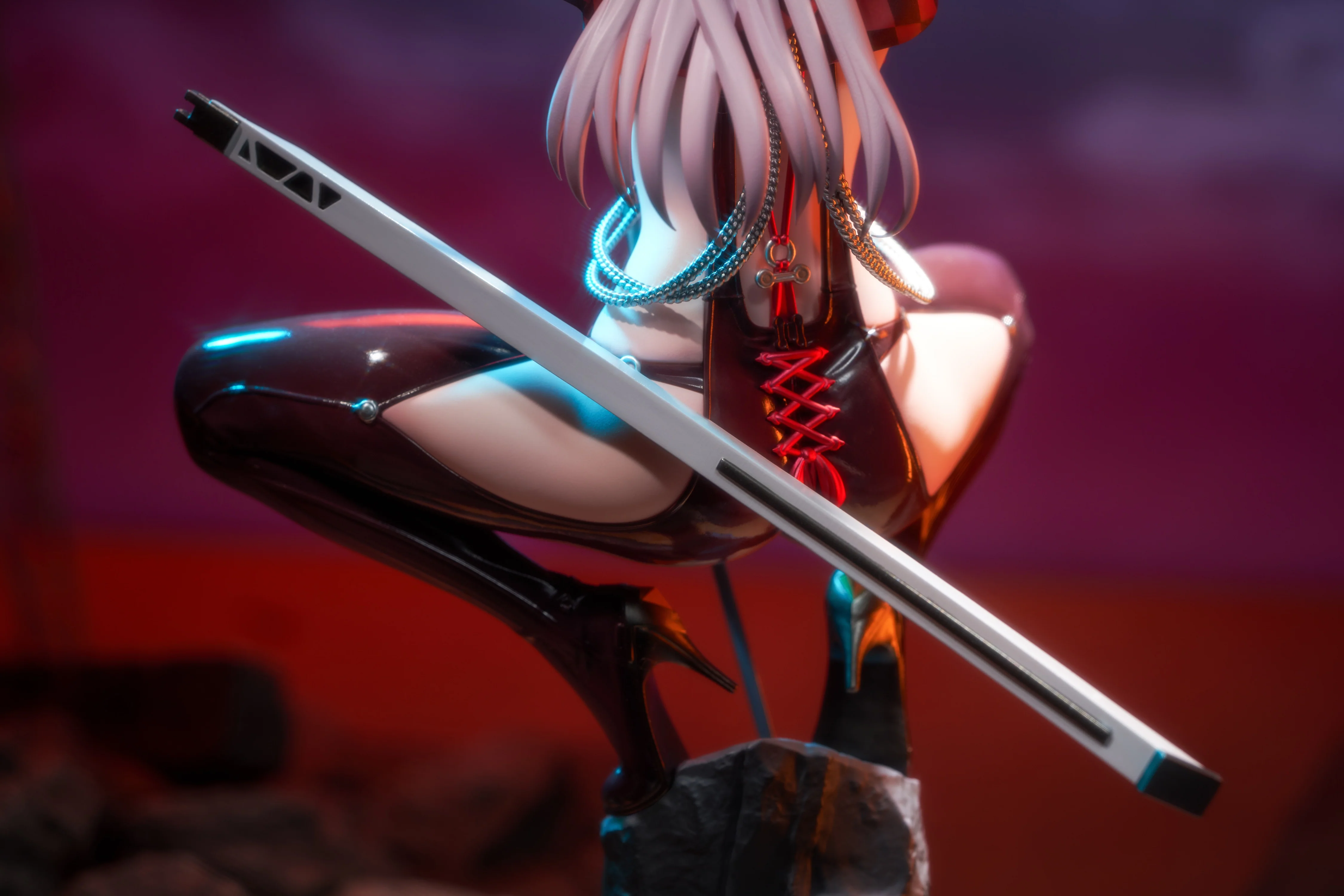 [Pre-order] Goddess of Victory: Nikke - Scarlet (Racer's High Ver.) 1/10 Scale Figure Hobbysakura - Image 4